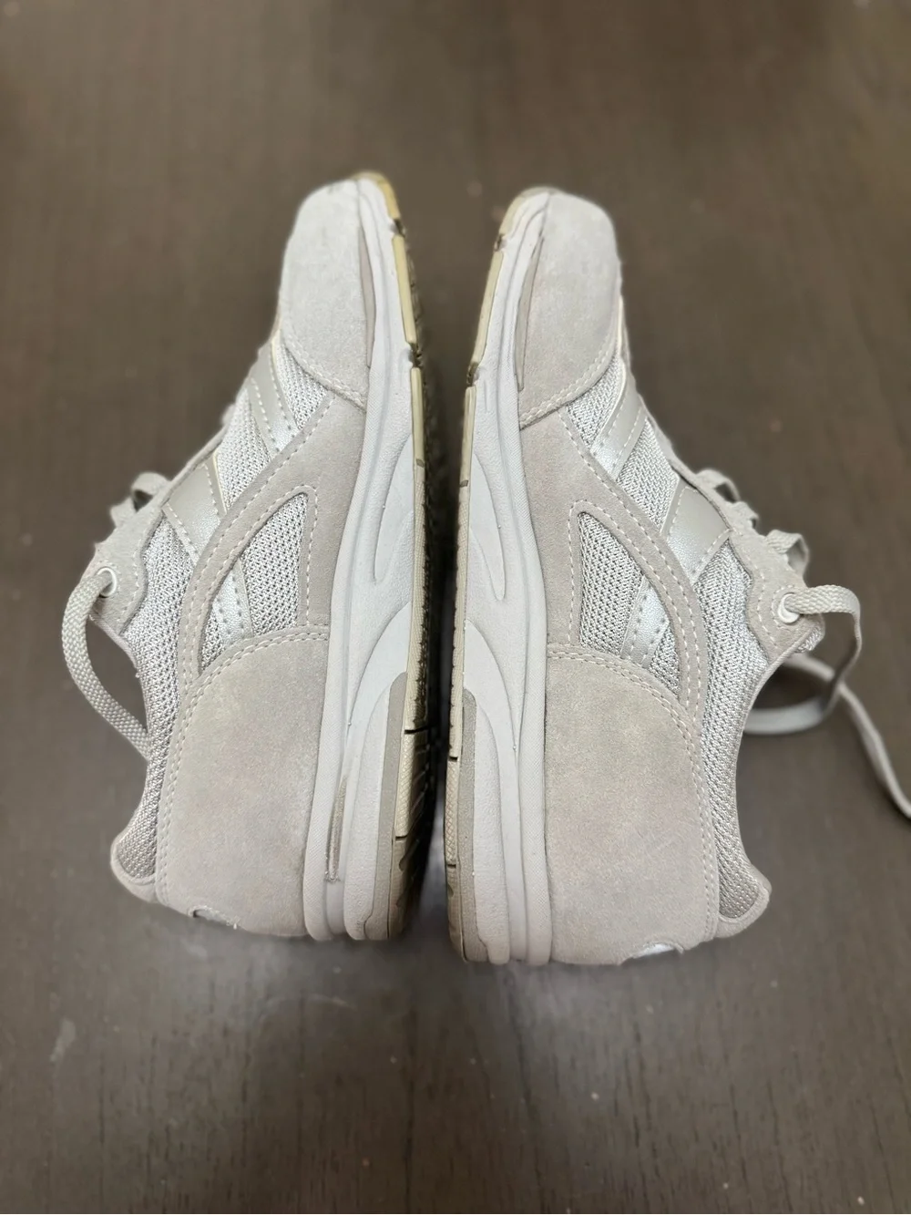 SAS Kids Neutral Gray Lace-Up Sneakers